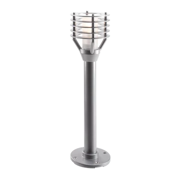 Garden Lights Helix álló kerti  lámpa, aluminium/üveg-ezüstszürke, LED 1,5W meleg fehér fény