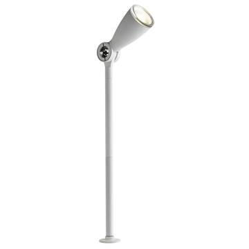 Garden Lights Flo, spotlámpa, aluminium-fehér IP 44 LED 3W meleg fehér