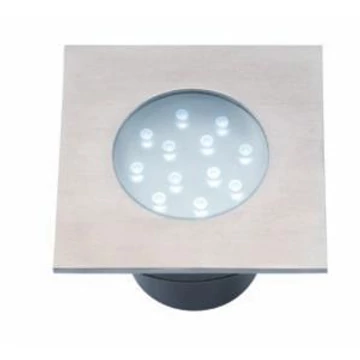 Garden Lights Hybra, süllyesztett lámpa, rozsdamentes, LED 2W fehér IP68