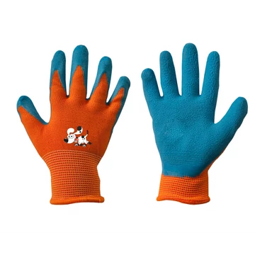 Gyerek kesztyű ORANGE latex 3-as 12 pár/csom. RWDOR