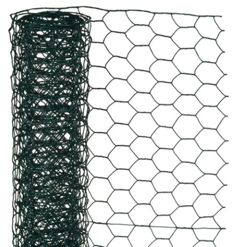 Hexaplast drótkerítés, zöld 13x13mm, 1mx2,5m /6db/karton