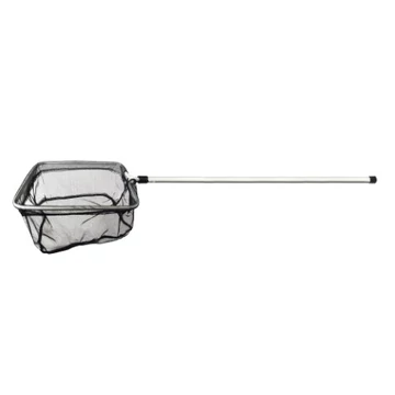 Merítőháló kicsi,négyzet,alu nyél103cm
