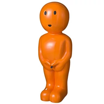 Ubbink vízköpő kisfiú, nagy 67x23x25cm narancssárga