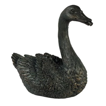 Ubbink vízköpő fekete hattyú, 27cm