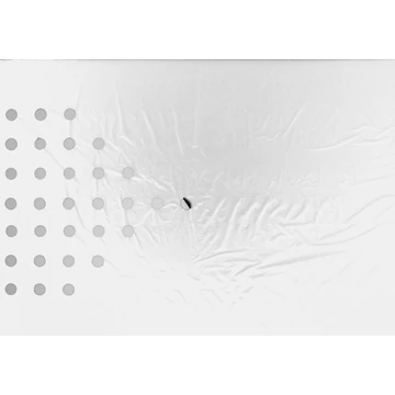 Univerzális fólia, fekete/ezüst, 25mikron, 175x60mm, 0,95x5m, perforált