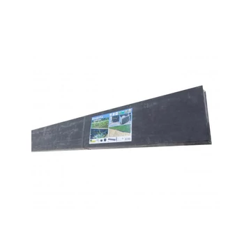 Tó- és ágyásszegély egyenes Ubbink 19cmx2m, 10mm vastag, 5db/karton