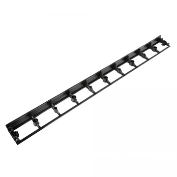 Ágyásszegély OBRB45 alacsony fekete 1025/75//45mm (16db/csomag) 1148/Raklap