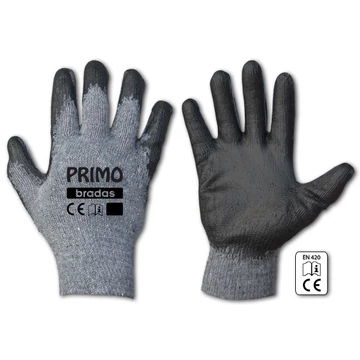 Kesztyű PRIMO latex 9" , 12 pár/csom