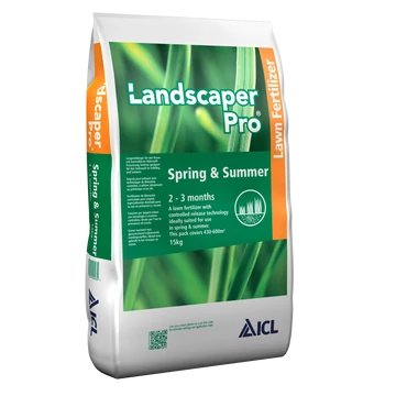 LandscaperPro. Spring & Summer 20+0+07+9CaO+3MgO/2-3M/15kg/66ks-pal.