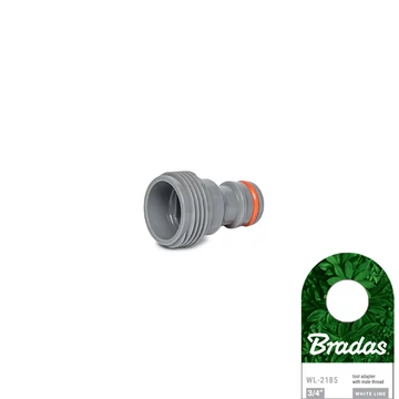 WHITE LINE WL-2185 csapcsatlakozó, külsőmenetes 3/4 colos