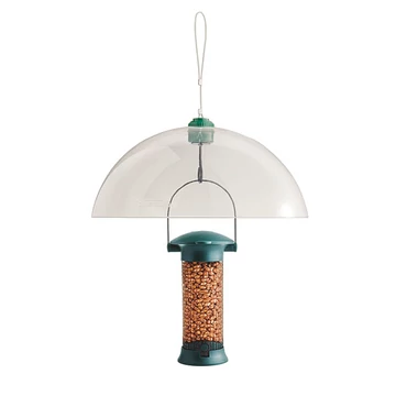 Madáretető védő tető