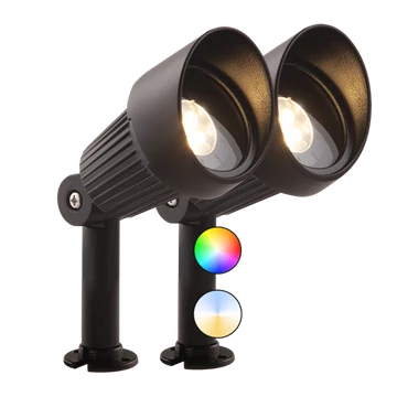 Garden Lights Focus Plus set of 2pcs (SMART bluetooth) spotlámpa aluminium fekete