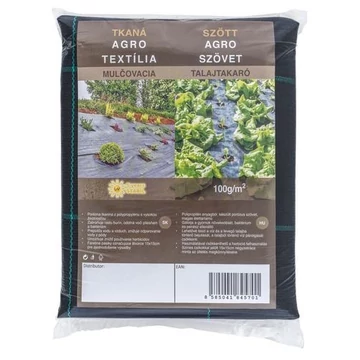 Agroszövet Fekete PPHA 0,9x10m 100g/m2 180db/pal
