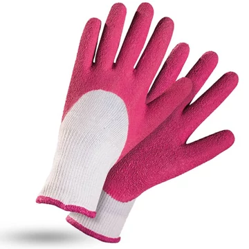 Rostaing Polyamid/kötött bélésű latex bevonatú kesztyű méret 8  (5db/csom)