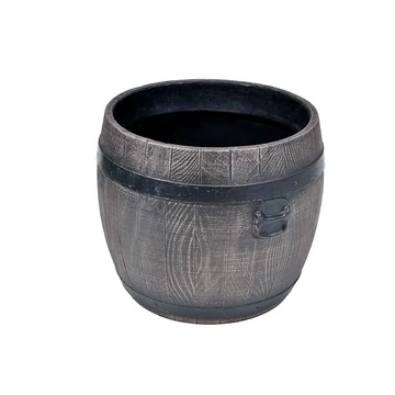Roto Bolero S Hordó mintájú virágültető dézsa 30x31 cm