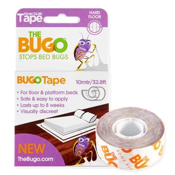 BUGO ágyi poloska csapda kemény felületre 10m szalag