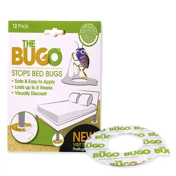 BUGO ágyi poloska csapda puha textil felületre 12db/csom