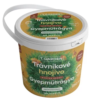 T.GARDEN gyepműtrágya Winter Ready 11-8-27 / 5kg /90 db/raklap