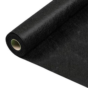 Geotextília fekete 100gr/m2 2x25m  nem vágjuk