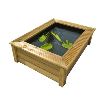 Ubbink Quadro Wood II. tómeder M47,5 x 147,5 x 103,5 cm kombinálható