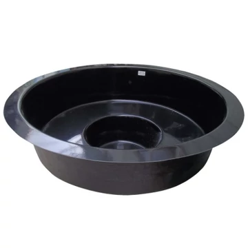 Tómeder MARS RT1. 550 l, mélység kb 35/60cm,1,54m2 üvegszálas
