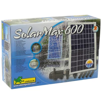 Ubbink SolarMax 600 pumpa +napelemes panel (610l/h)