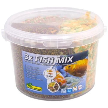 Fish Mix Pack haltáp 3 az 1-ben vödör, 3 L