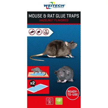 Weitech egérfogó ragasztós lap 23x13 cm (2db/csom.)