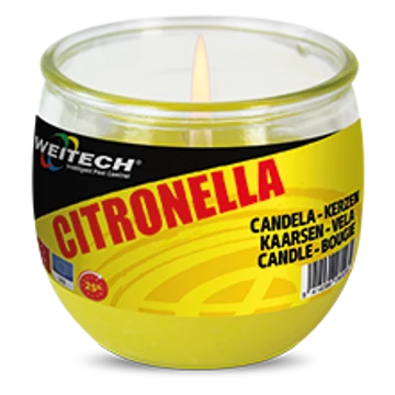 Weitech citronellás mécses, 25 órás égésidővel