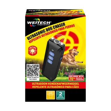 Weitech ultrasonic kutya távoltartó, idomító készülék, 6db/krt