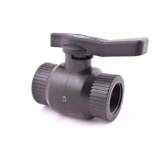 Műanyag csap fém belsővel  6/4"x6/4" BB, 8db/kart