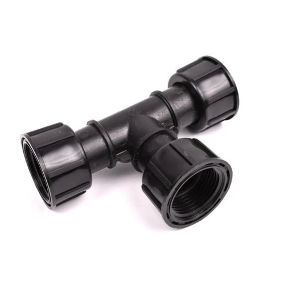 Hollanderes T idom 1" BBB PXT fekete, 10 db/cs, 100 db/doboz