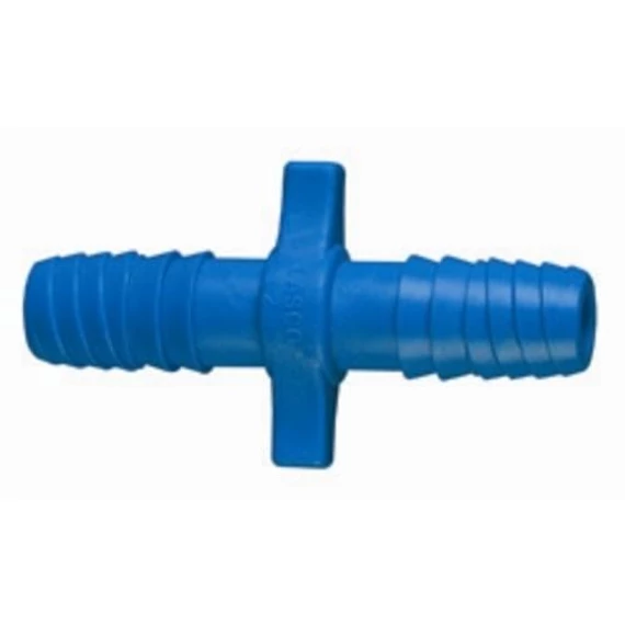 Szórófejbekötő egyenes csatlakozó Swing Joint LASCO 16mm x 16mm - kék, 25-cs 100db/kart