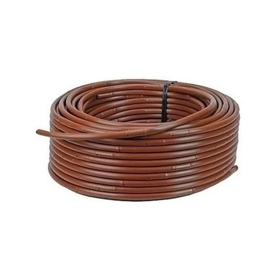 Csepegtető cső - barna d16 33cm 2l/h 100 m/tekercs