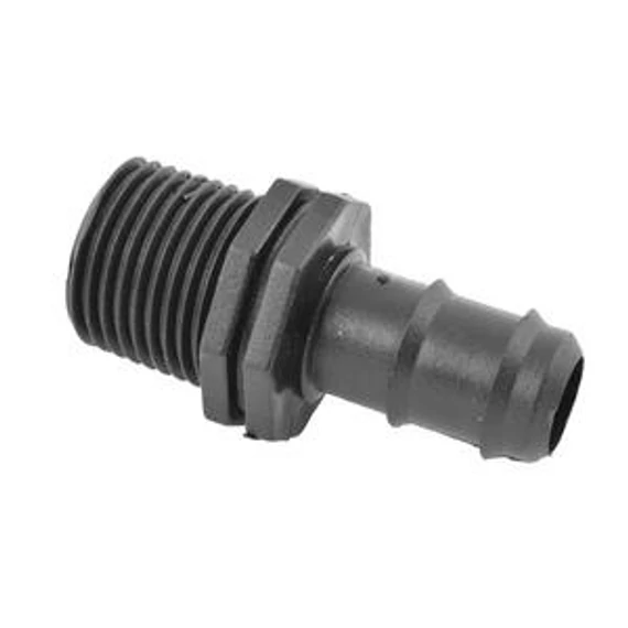 Egyenes összekötő 16mm x 1/2" bordás