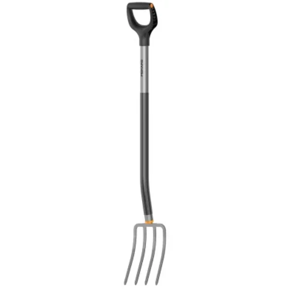 FISKARS Ergonomic kerti villa szürke