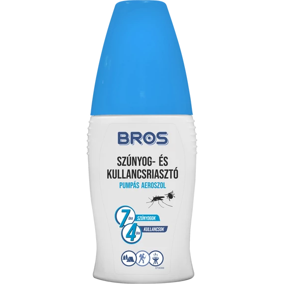 Bros Szúnyog-és kullancsriasztó pumpás aeroszol, 100 ml  12 db/karton