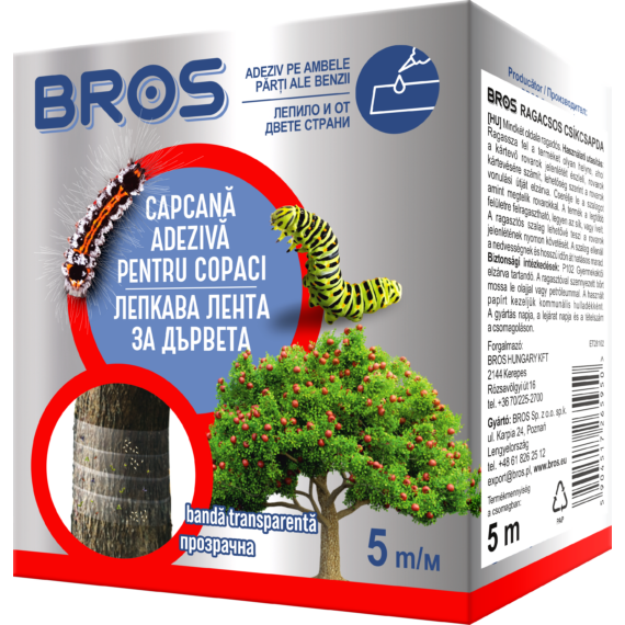 Bros Rovarfogó szalag fákra 5 m 20 db/karton