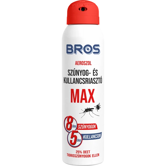 BROS Szúnyog- és kullancsriasztó aerosol Max 90ml 12 db/karton