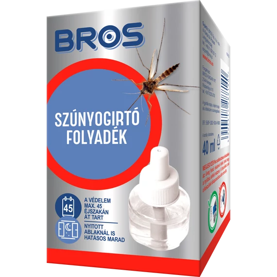 Bros Utántöltő folyadék elektromos szúnyogirtó készülékhez 12 db/karton