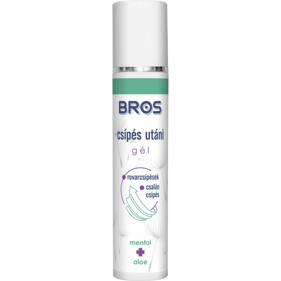 Bros csípés utáni gél 50ml (mentol+aloe vera) (12db/krt)