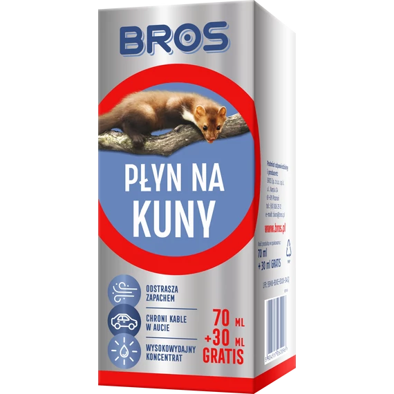Bros Nyestriasztó folyadék 70+30ml ajándék 6db/krt