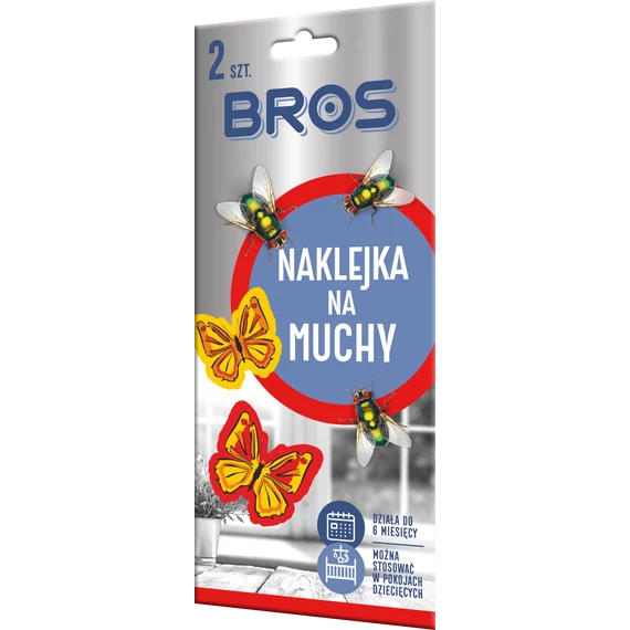Bros Légyfogó ablakmatrica 2 db-os  (20 db/krt)