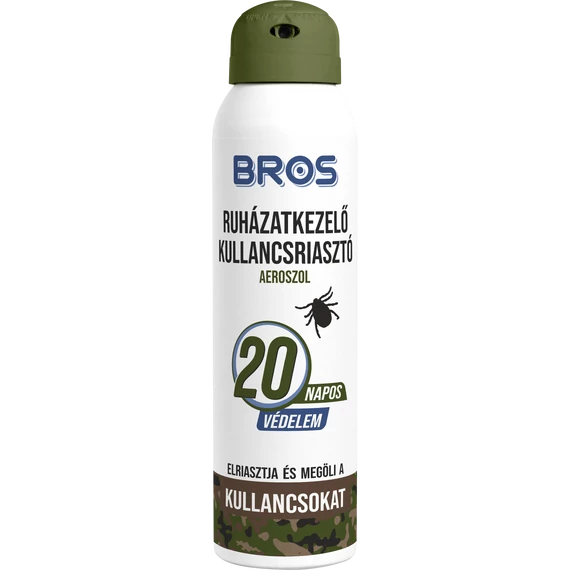 Bros Kullancsriasztó aeroszol ruhára 90ml 12 db/karton