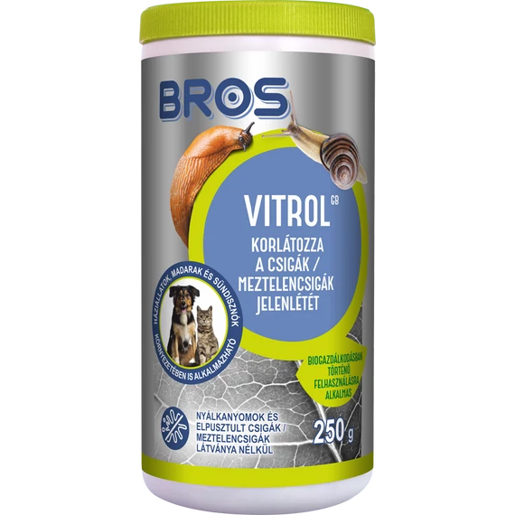 Bros Vitrol csigaölő 250g 12 db/csom