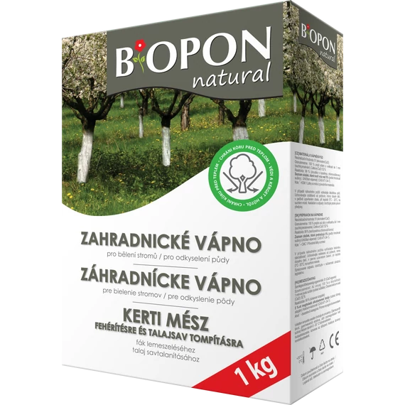 Biopon kerti mész 1kg , 12 db/krt
