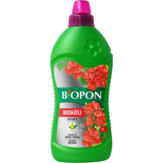 Biopon muskátli tápoldat 1 l 6 db/karton