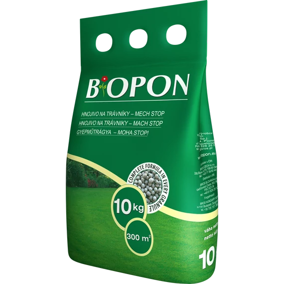 Biopon mohás gyeptáp 10 kg