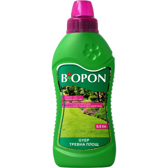 Biopon tápoldat gyephez 0,5L 6 db/karton