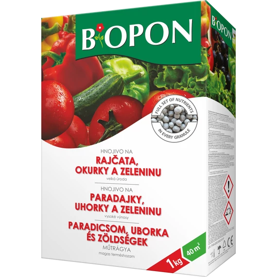 Biopon paradicsom növénytáp  1 kg, 12 db/karton